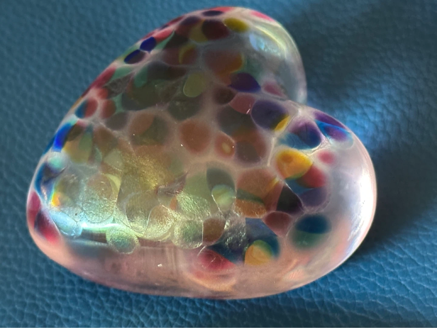 Robert Held Confetti Art Glass Paperweight - photo 5