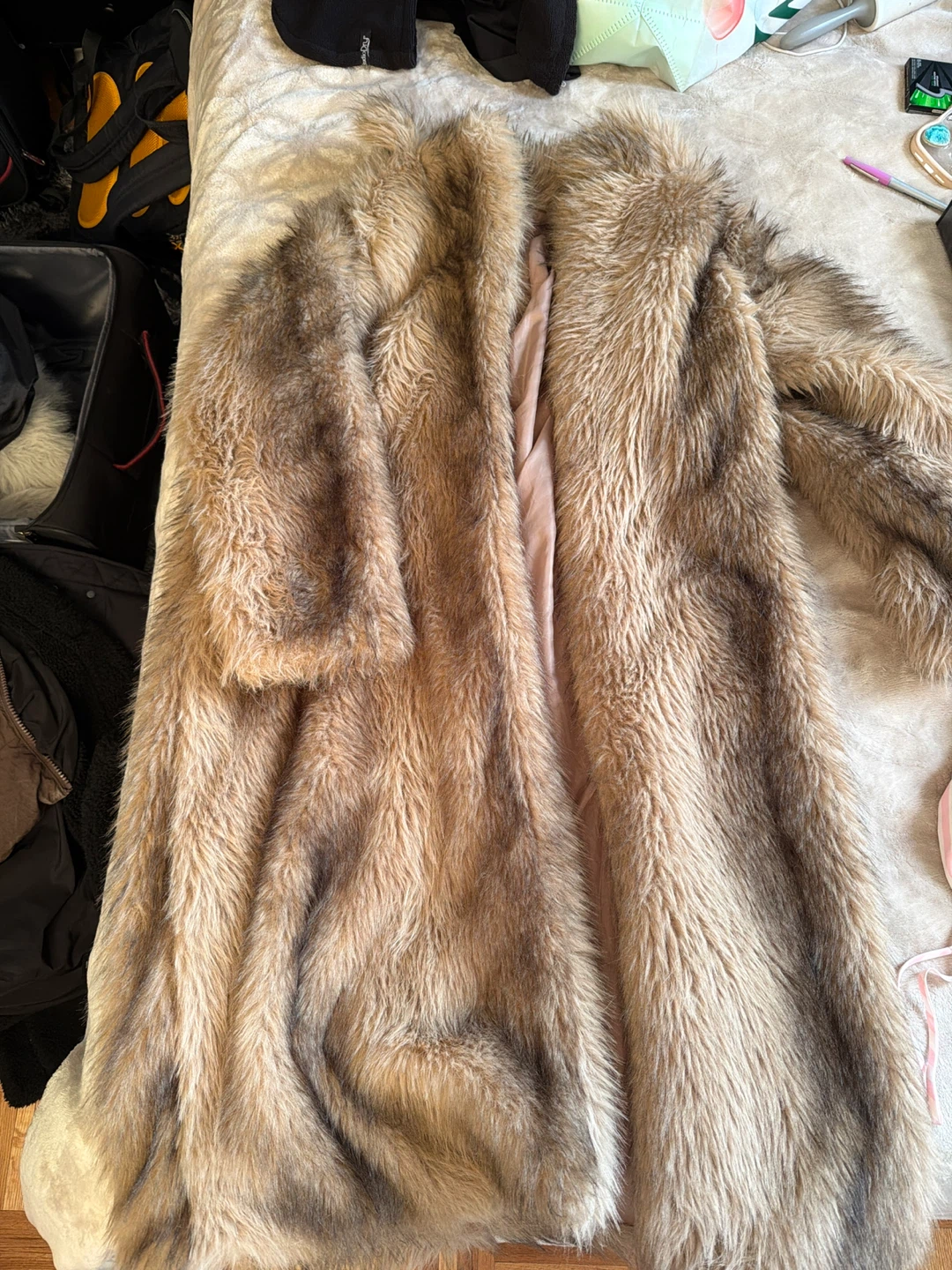 Fury brown coat