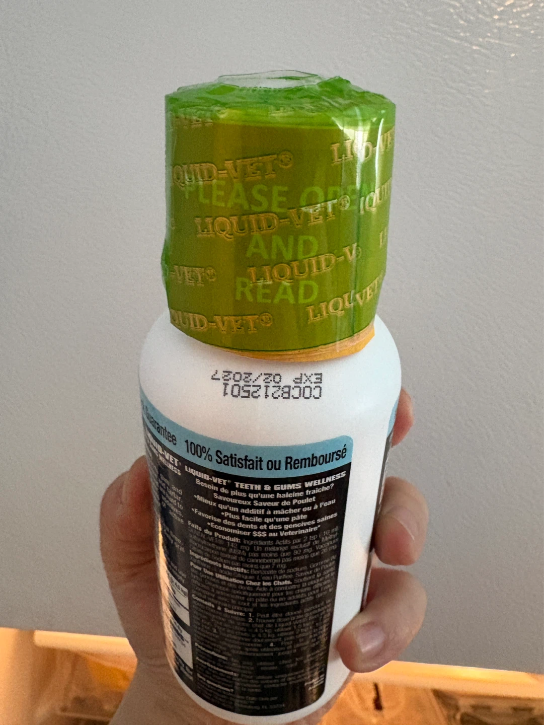 For Cat !!! LIQUID-VET Teeth & Gums Wellness - Chicken Flavor - photo 2