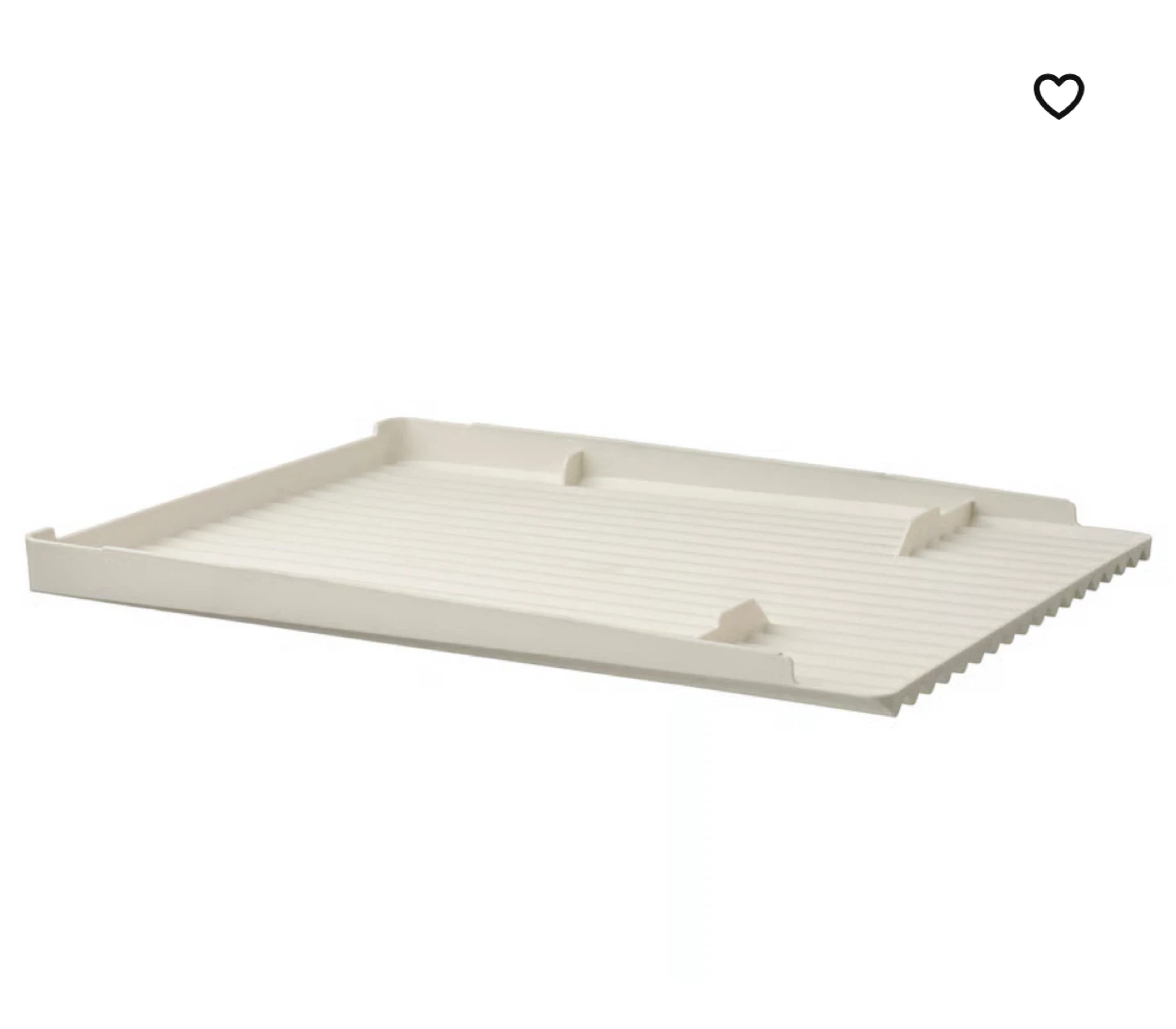 NEW✨Dish Drainer Tray White - photo 4