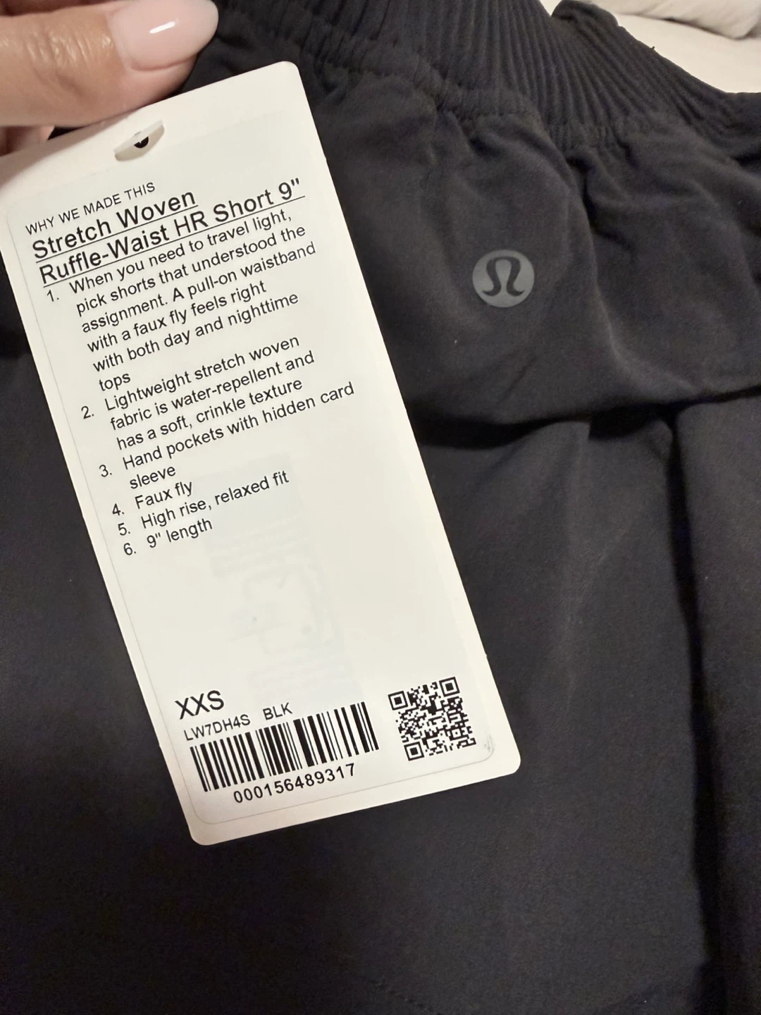 Lululemon Stretch Woven Ruffle-Waist Shorts