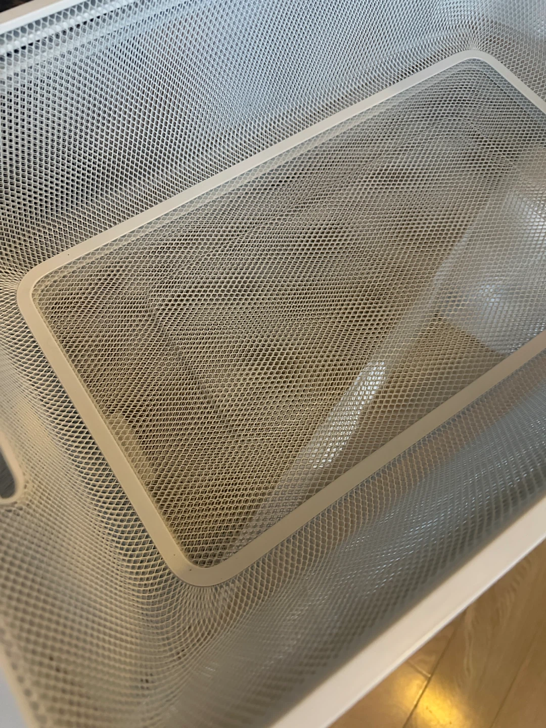 4 NEW IKEA ALGOT STEEL STORAGE BASKETS CLOSET ORGANIZERS - photo 3