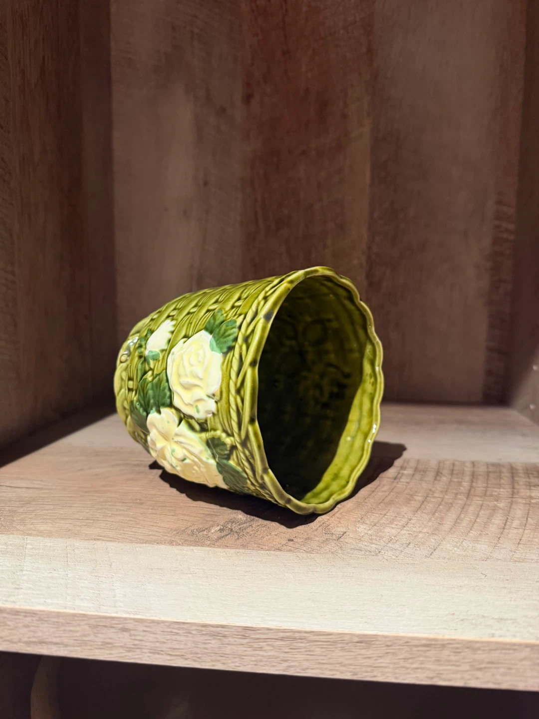 Vintage Ceramic Rose planter / Cup (Otagiri / Citakers Original) - photo 2