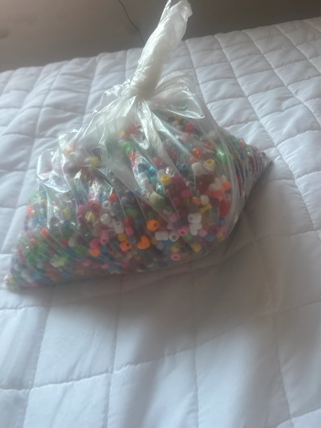 Assorted Craft Beads Bag