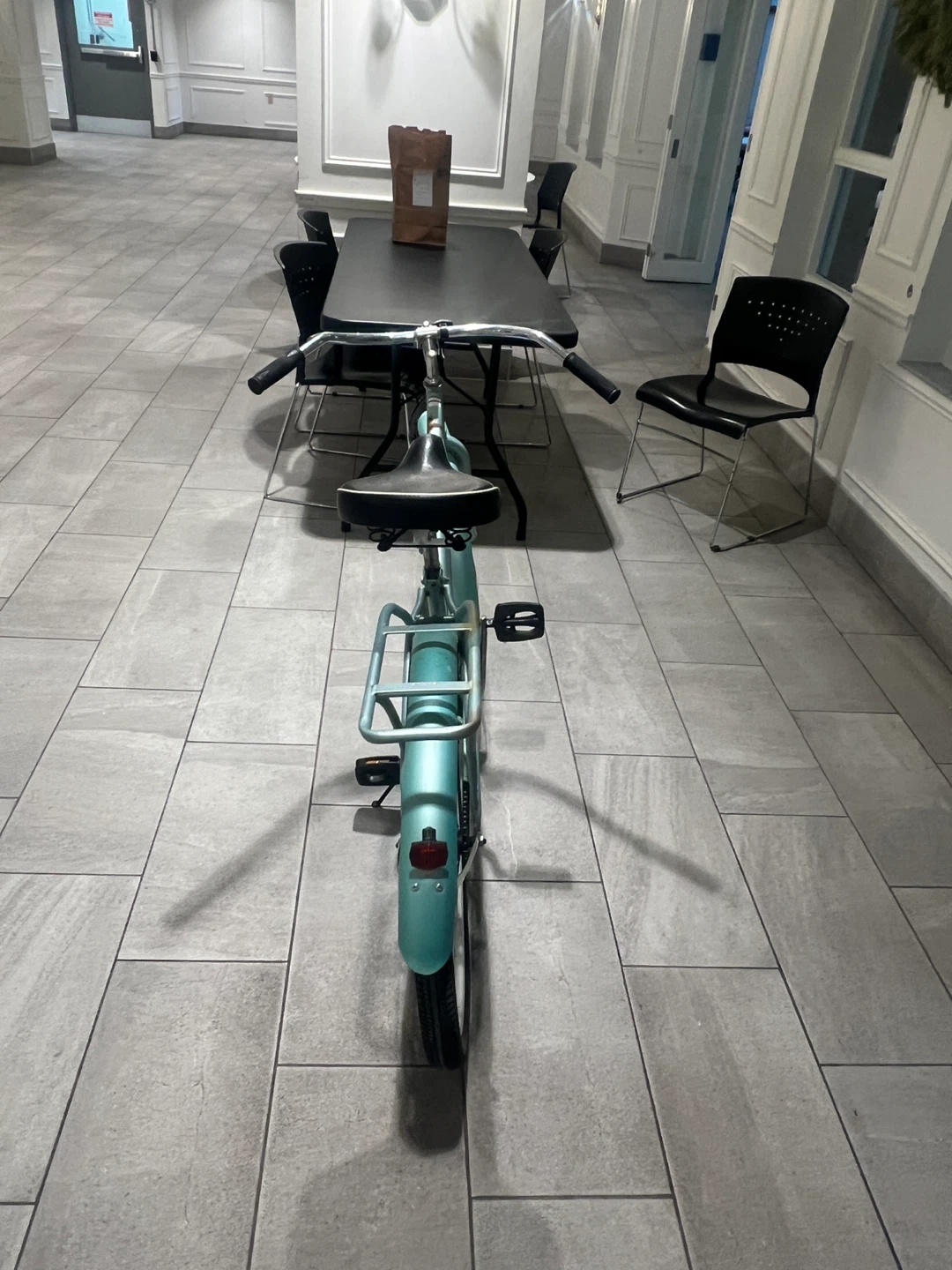 Mint Green Classic Beach Cruiser Bicycle - photo 5
