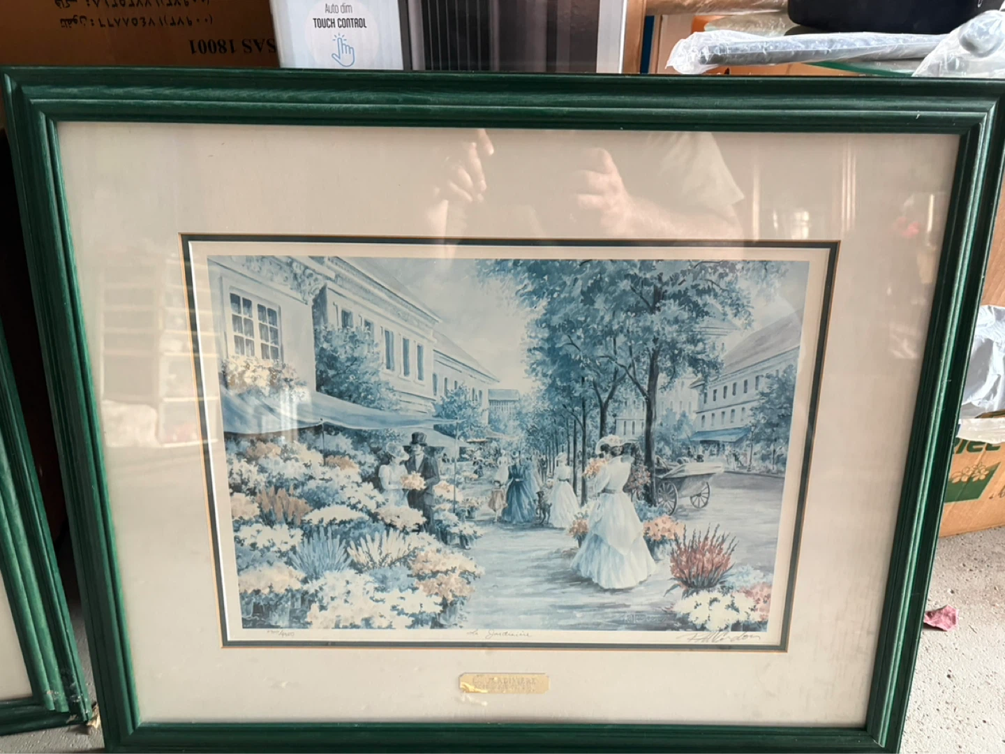 Framed Artwork - "Les Jardins" and "Champs-Élysées" - photo 3