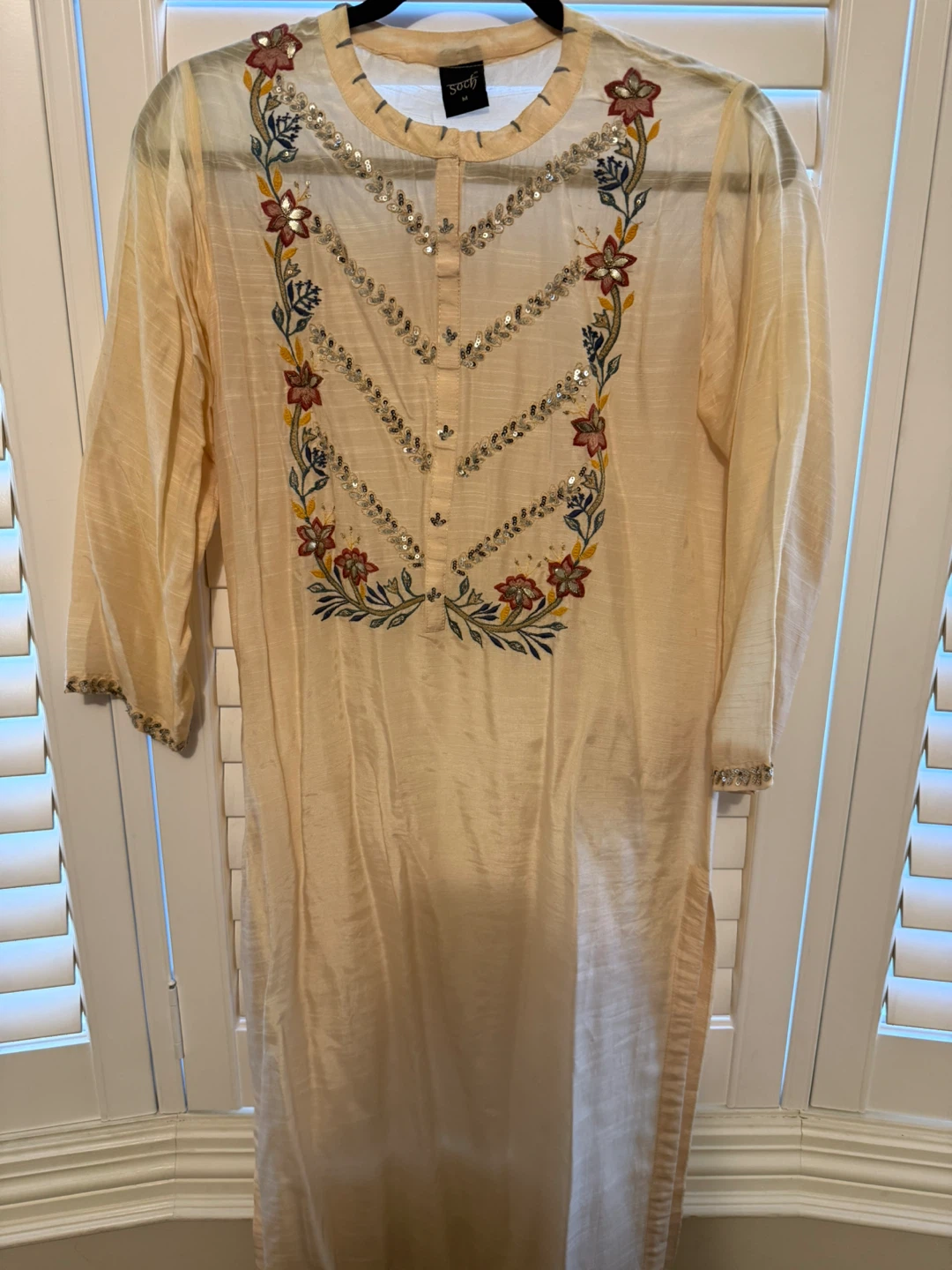 Soch Women's Embroidered Kurti
