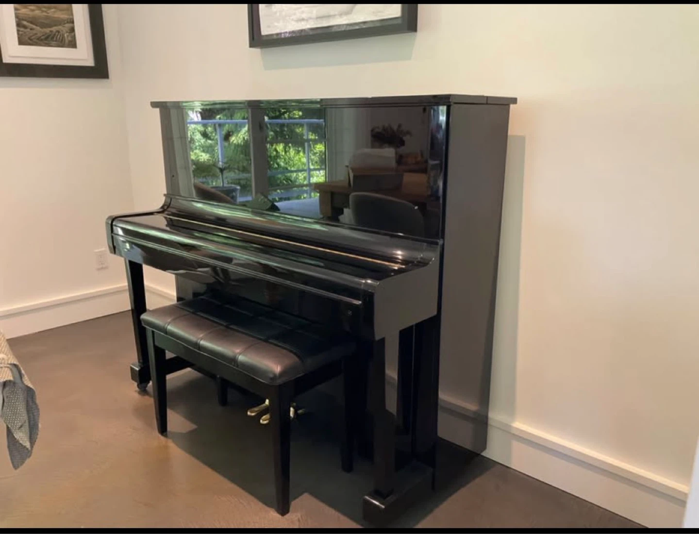 Diapason Upright Piano Black Model 126 - photo 2