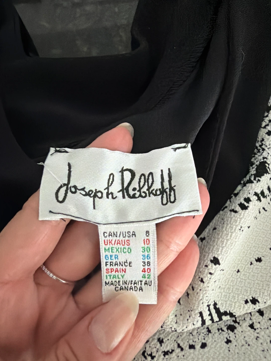 Joseph Ribkoff Black & White Dress - photo 2