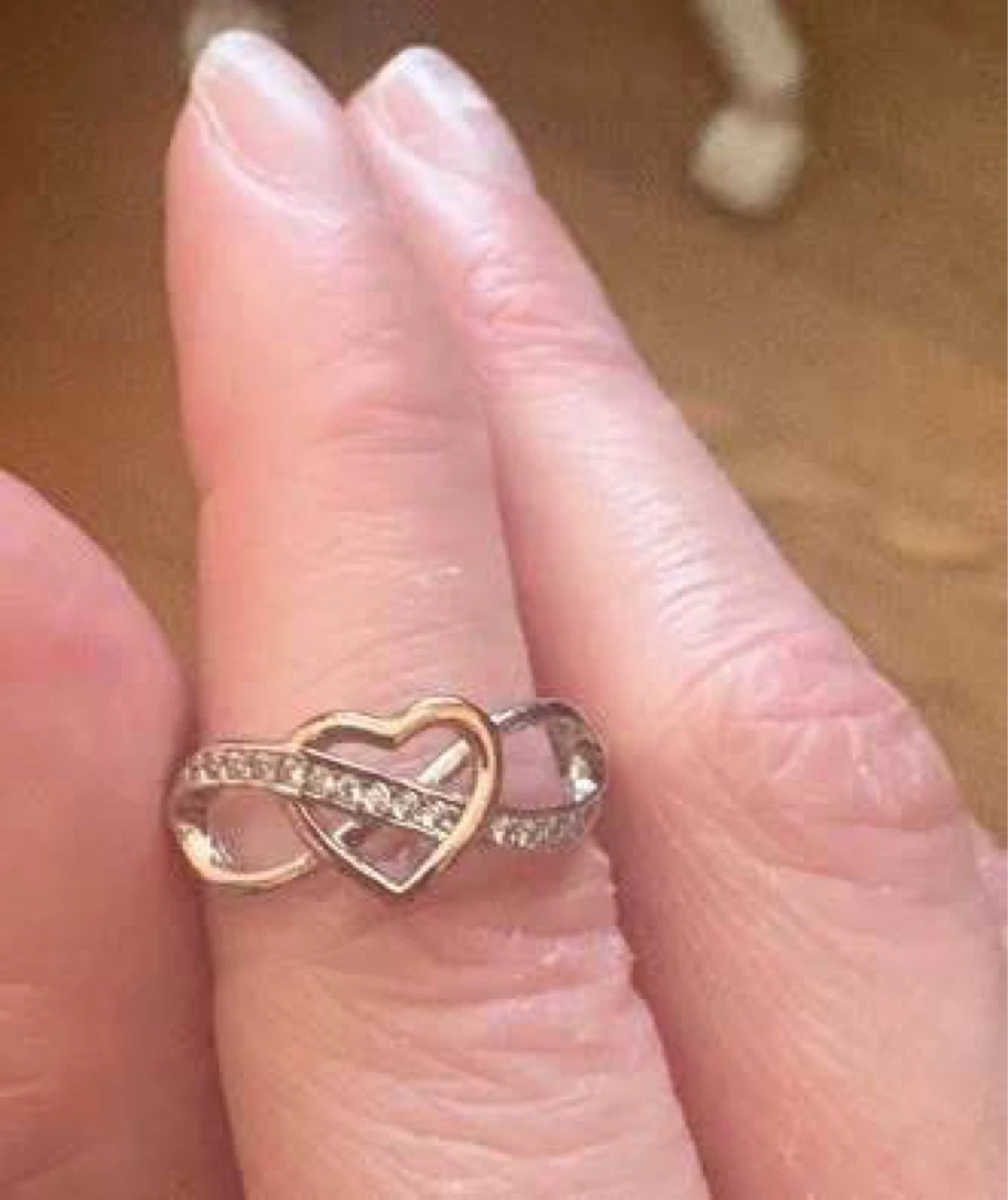 925 Sterling silver rings-Size 6, Both together for $5 - photo 2