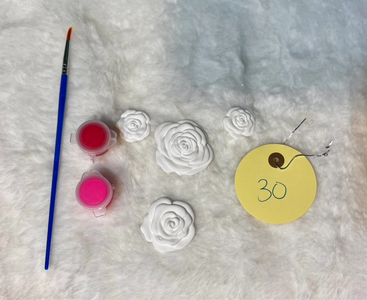 Rose Craft Kit with Paint & Brush - photo 5