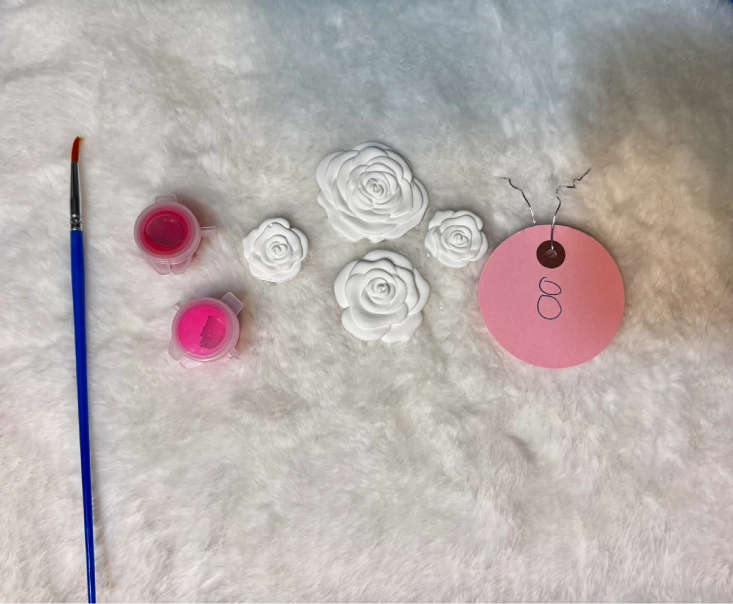 Rose Craft Kit with Paint & Brush - photo 4