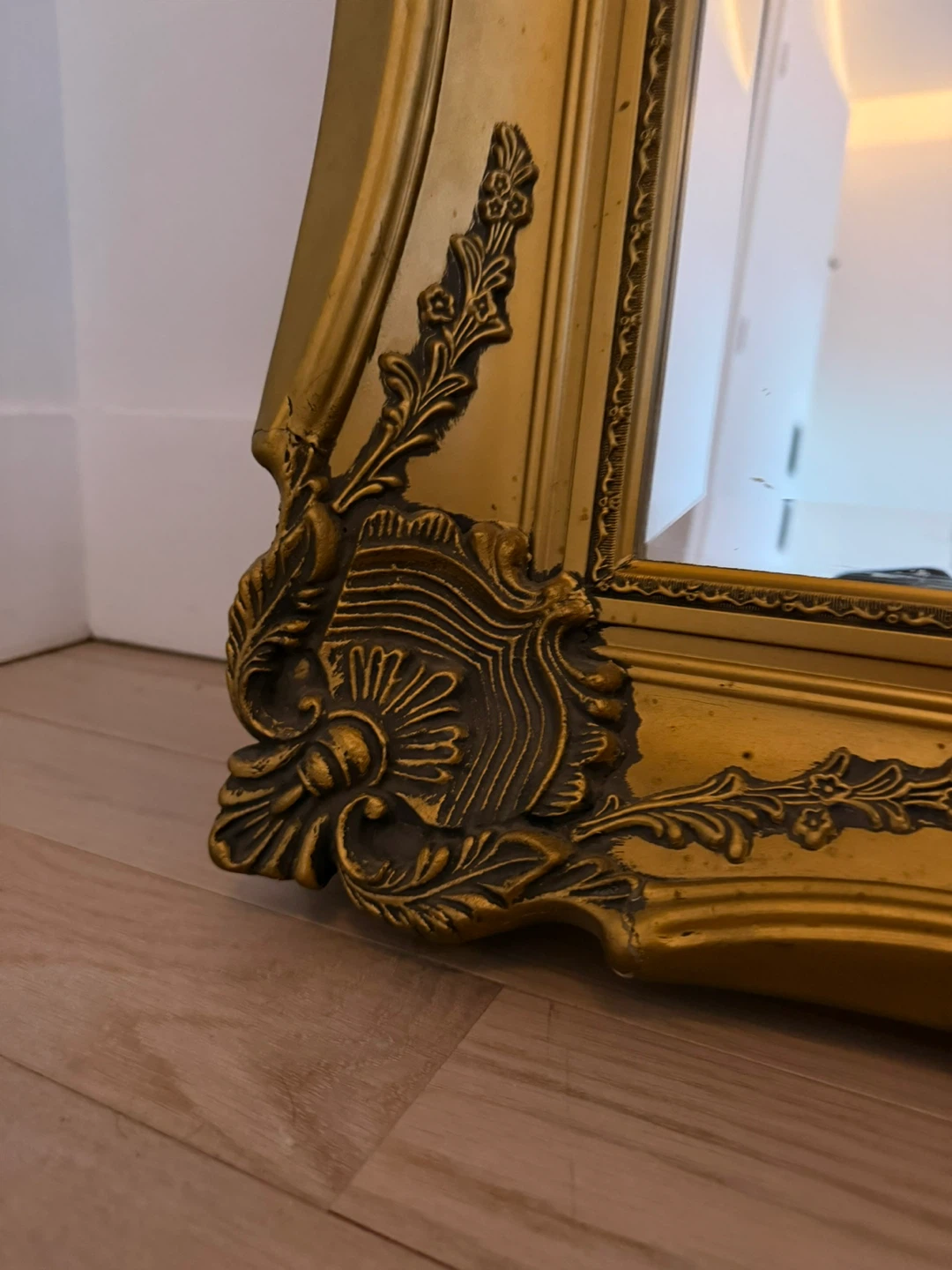 Vintage Gold Mirror - photo 3