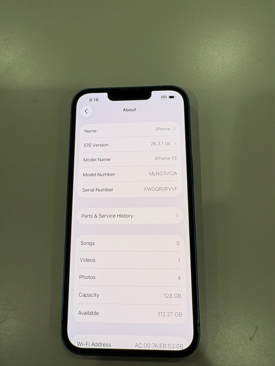 iPhone 13 128GB – Unlocked – Blue – $250 - photo 4
