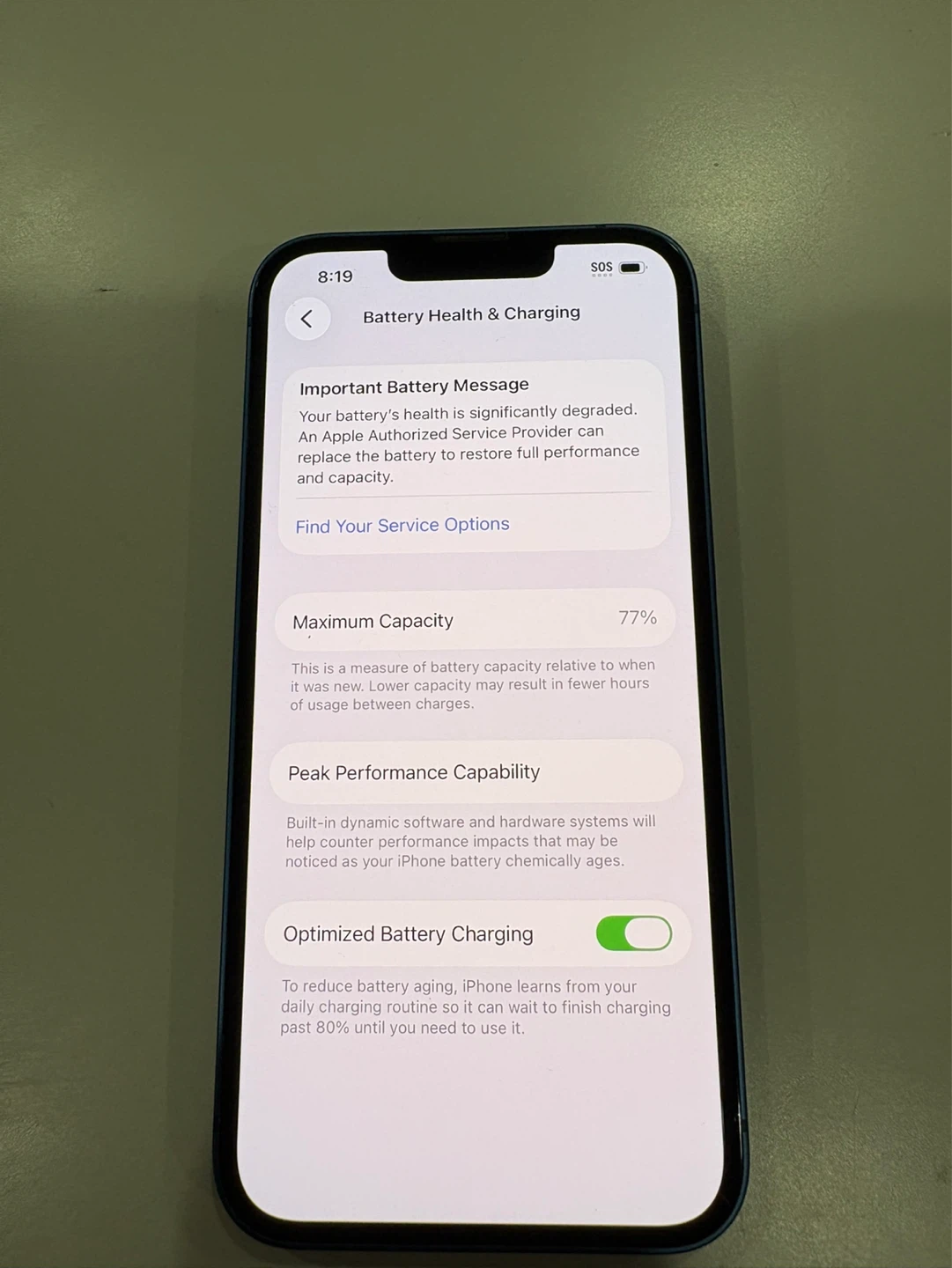 iPhone 13 128GB – Unlocked – Blue – $250 - photo 3