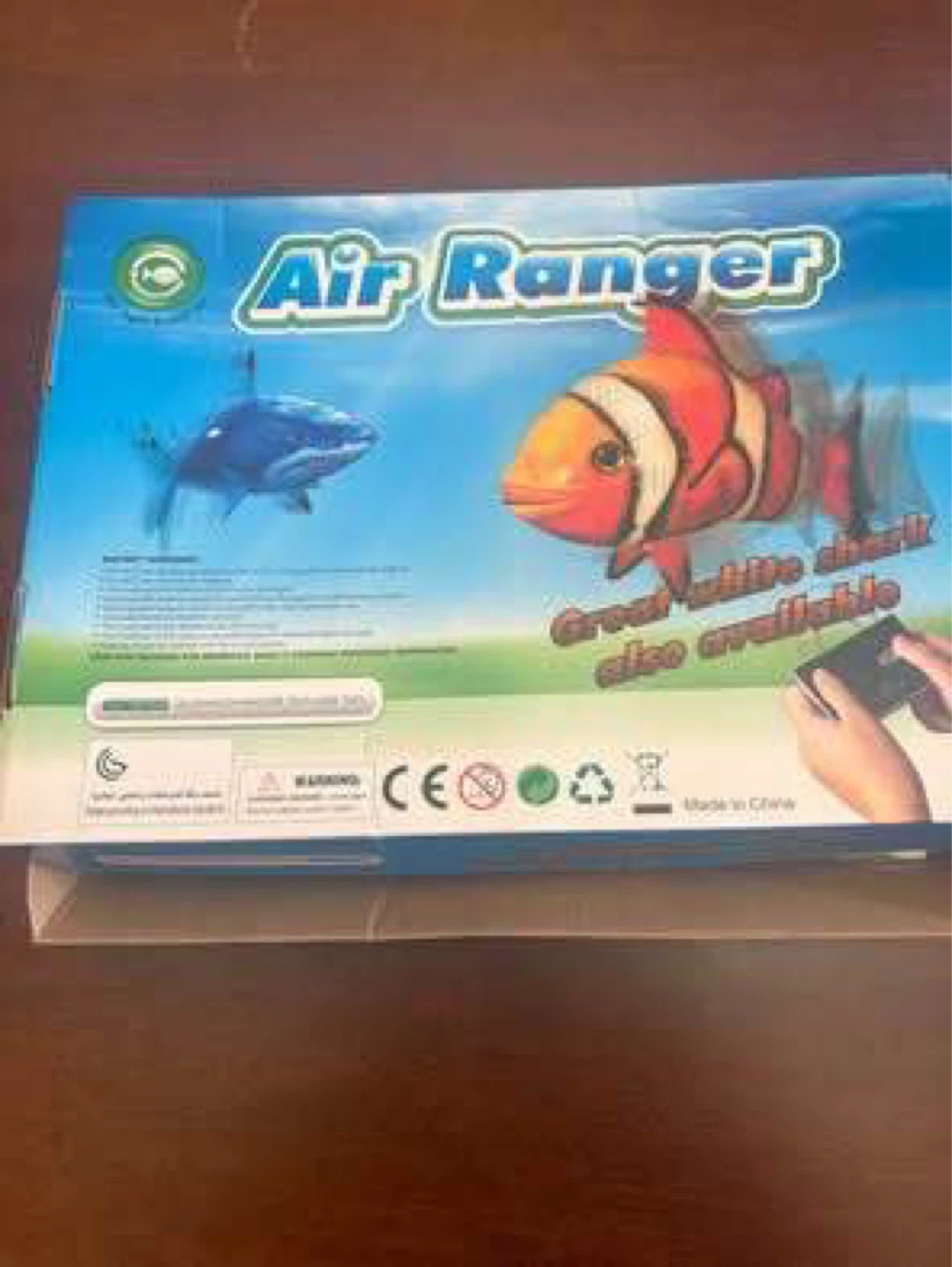 Air ranger remote control flying clown fish-Never used - photo 5