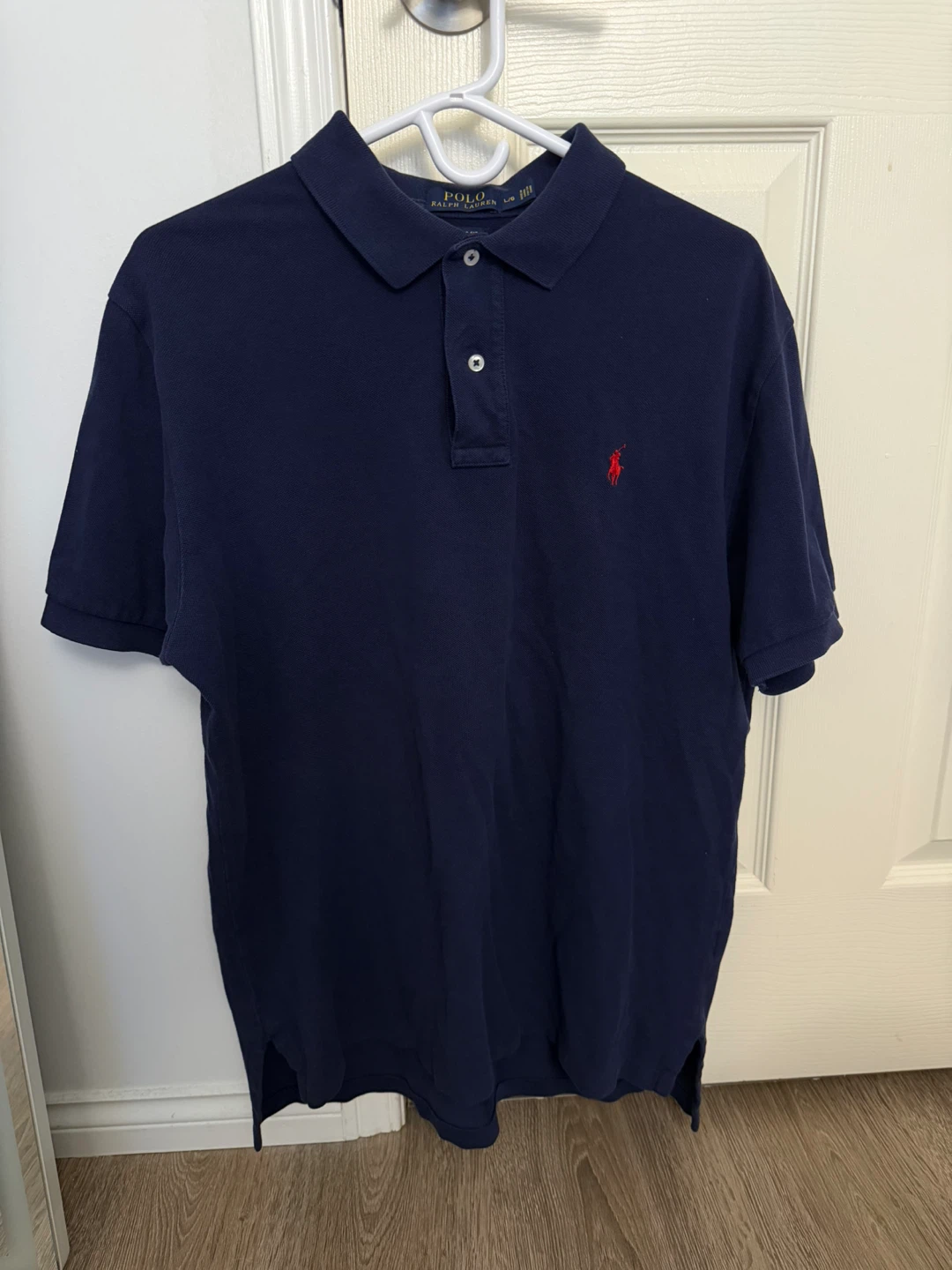 Polo Ralph Lauren Original Fit Mesh Polo Shirt - Navy