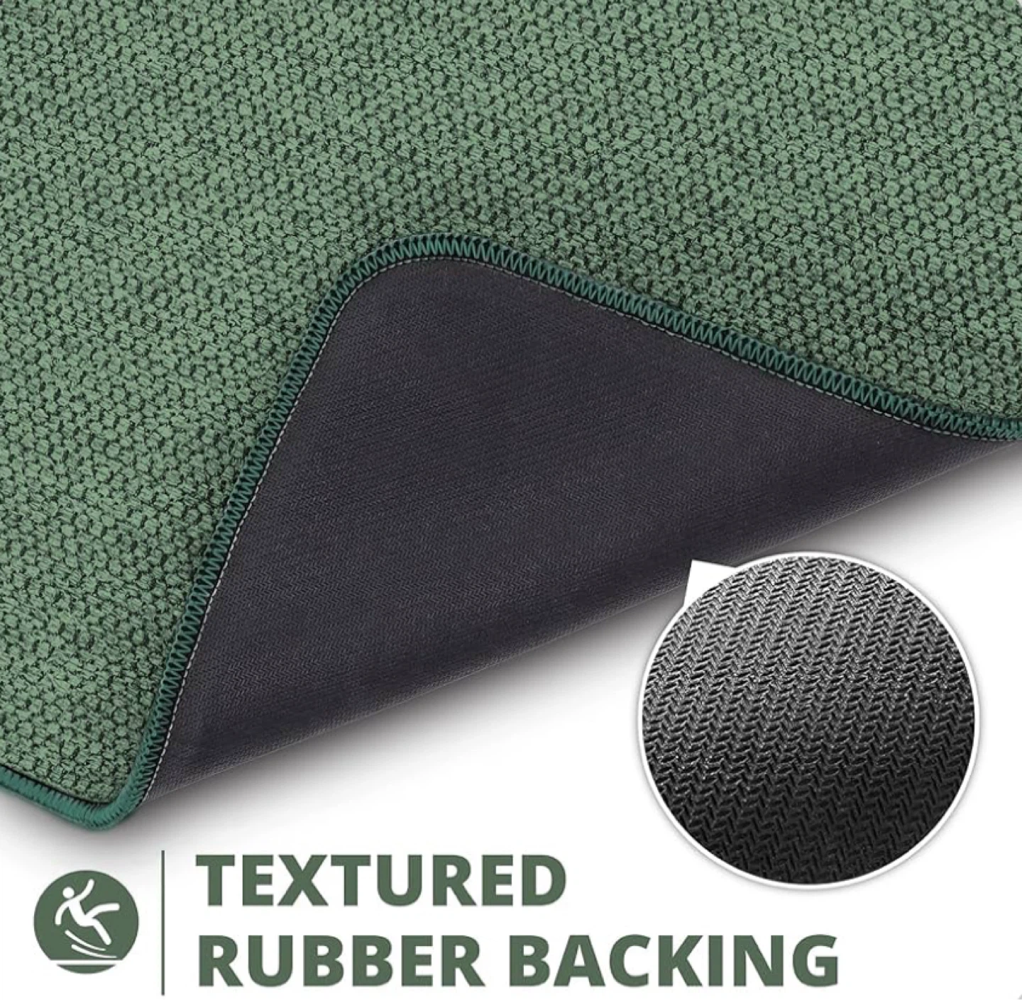 BOSAP Bath Mat 3x6 Large Bath Mats Ultra Thin - photo 4