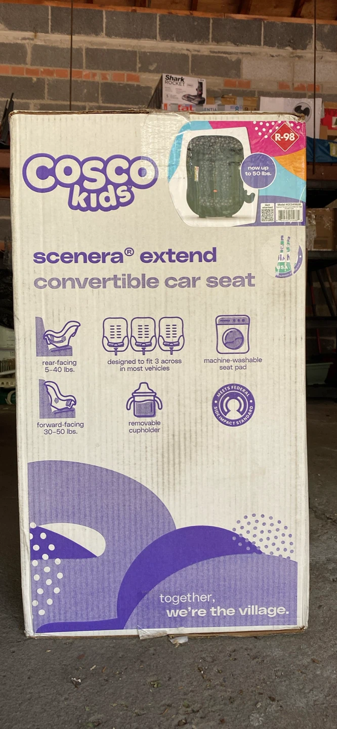 Cosco Kids Scenera Extend Convertible Car Seat