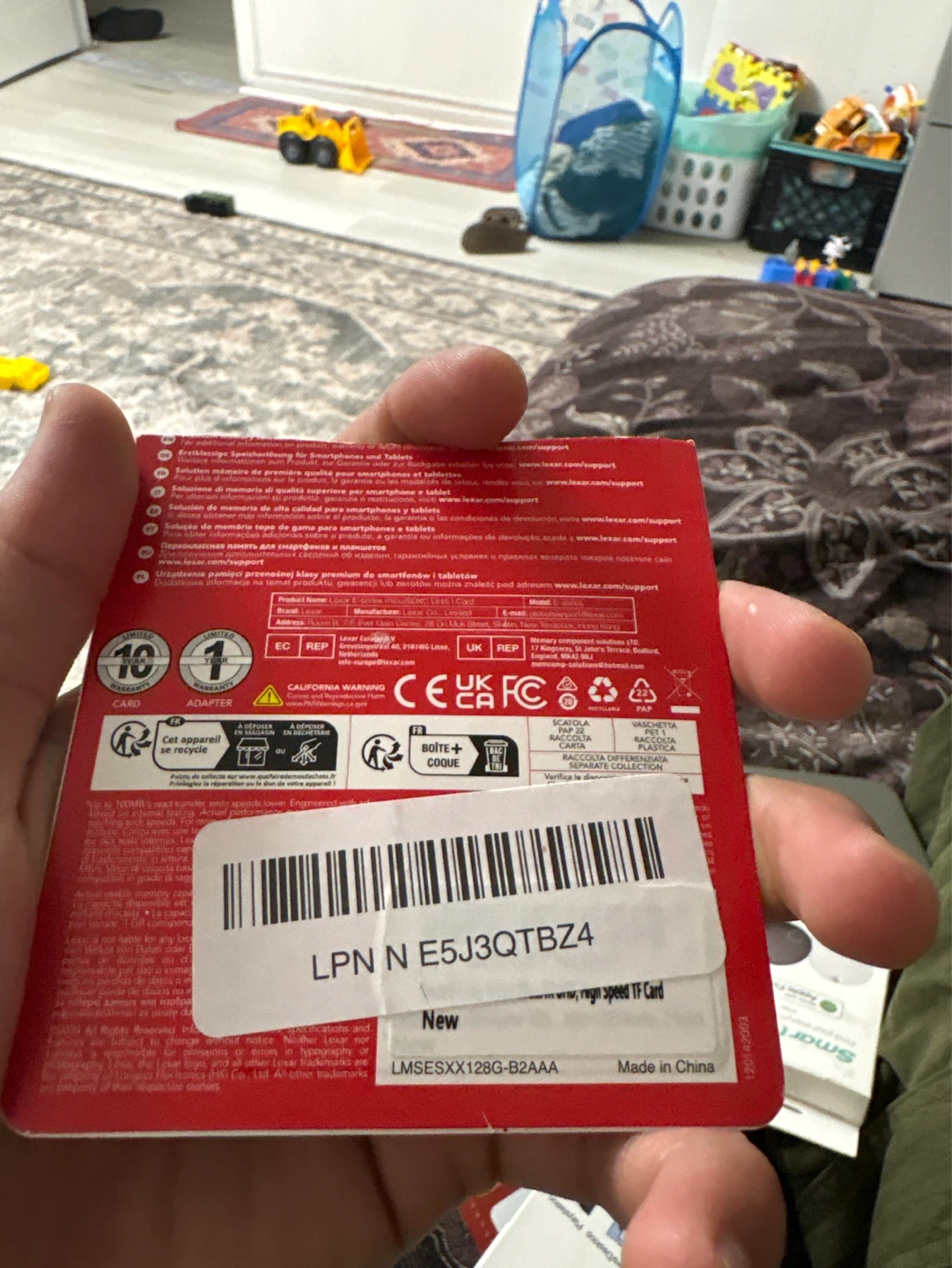 Lexar E-Series microSDXC UHS-I Card with Adapter - photo 2