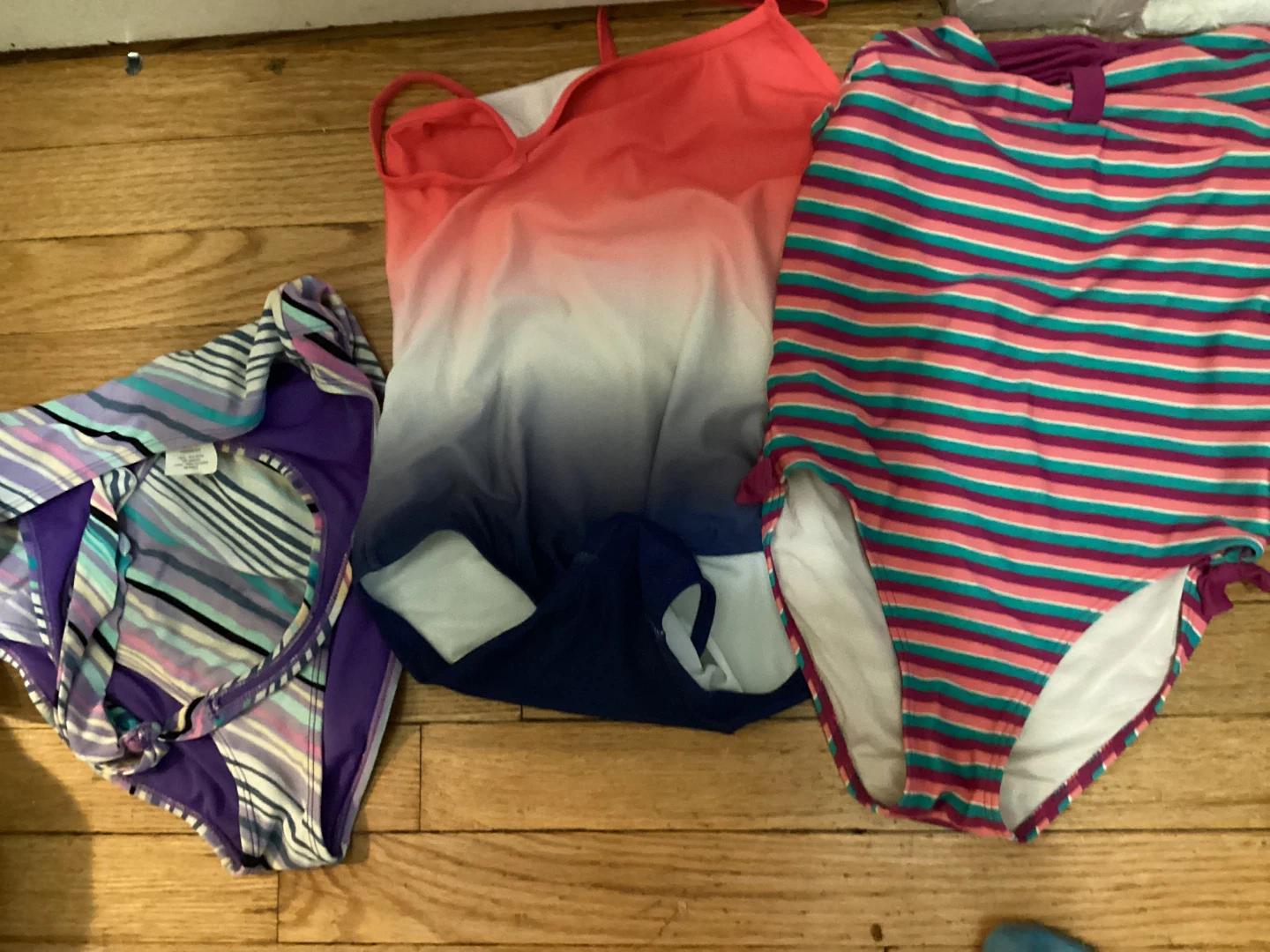 Girls size 8 Swimsuits - 2 Piece & One Piece