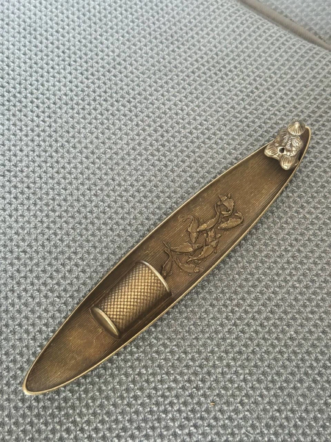 Vintage boat incense holder - photo 4