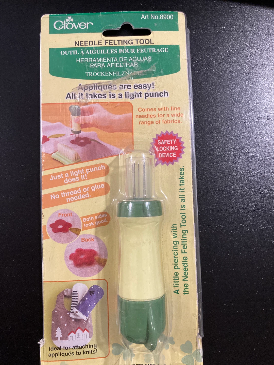 Clover Needle Felting Tool