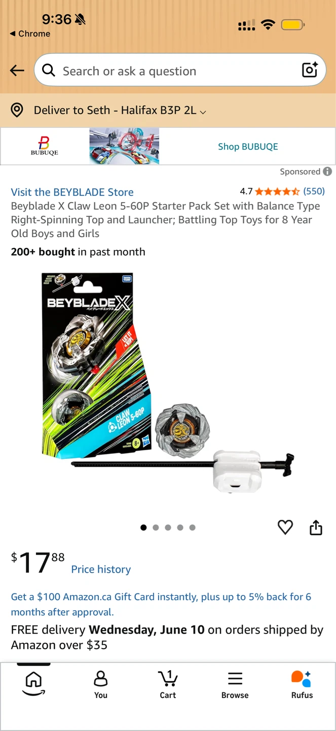 Beyblade X Starter Pack - photo 4