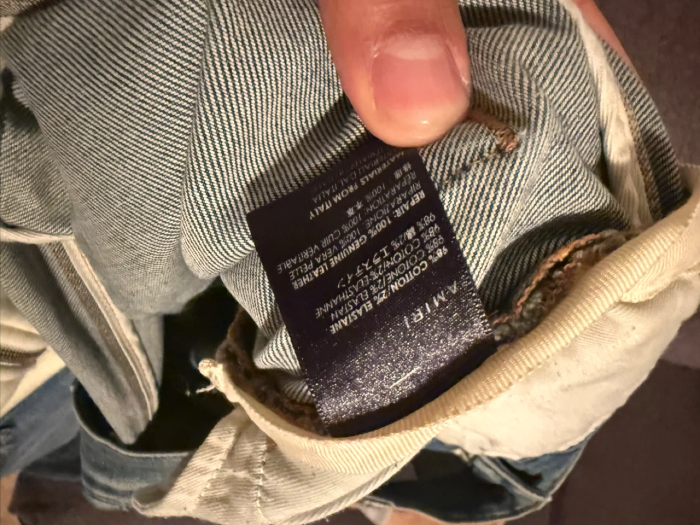AMIRI mx1 blue Jeans - photo 3