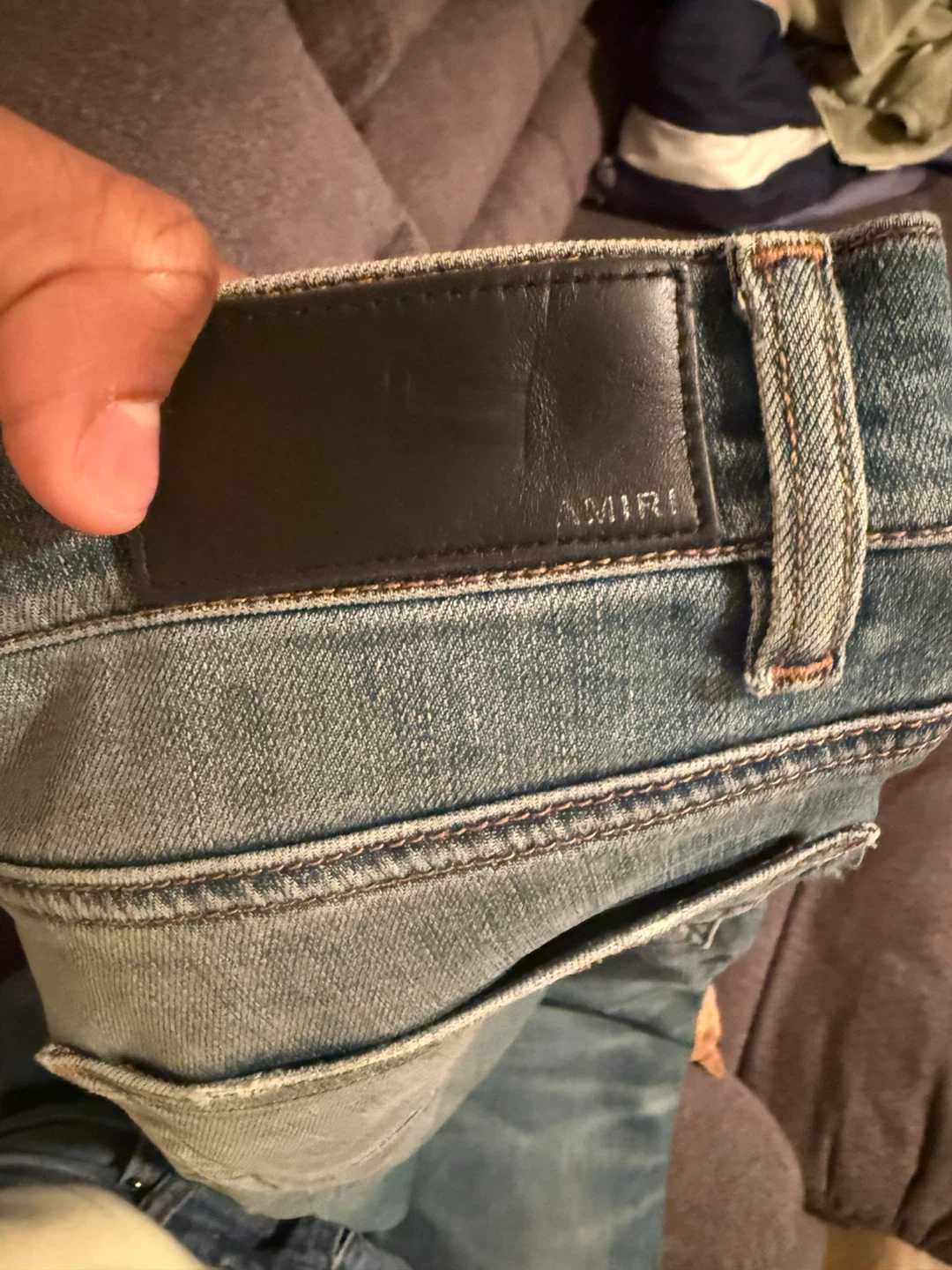 AMIRI mx1 blue Jeans - photo 4