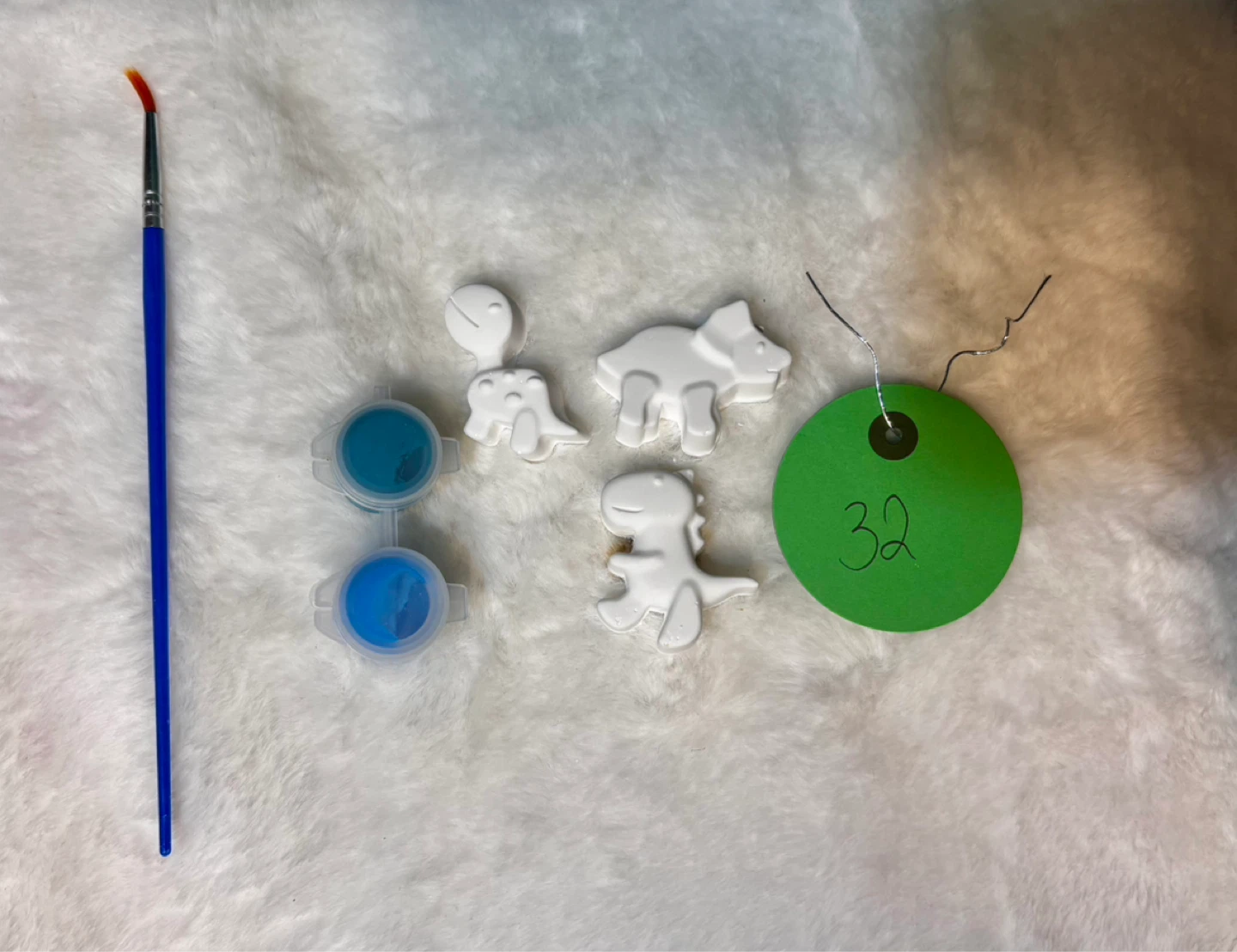 Paint Your Own Dinosaur Figurines Craft Kit - photo 5