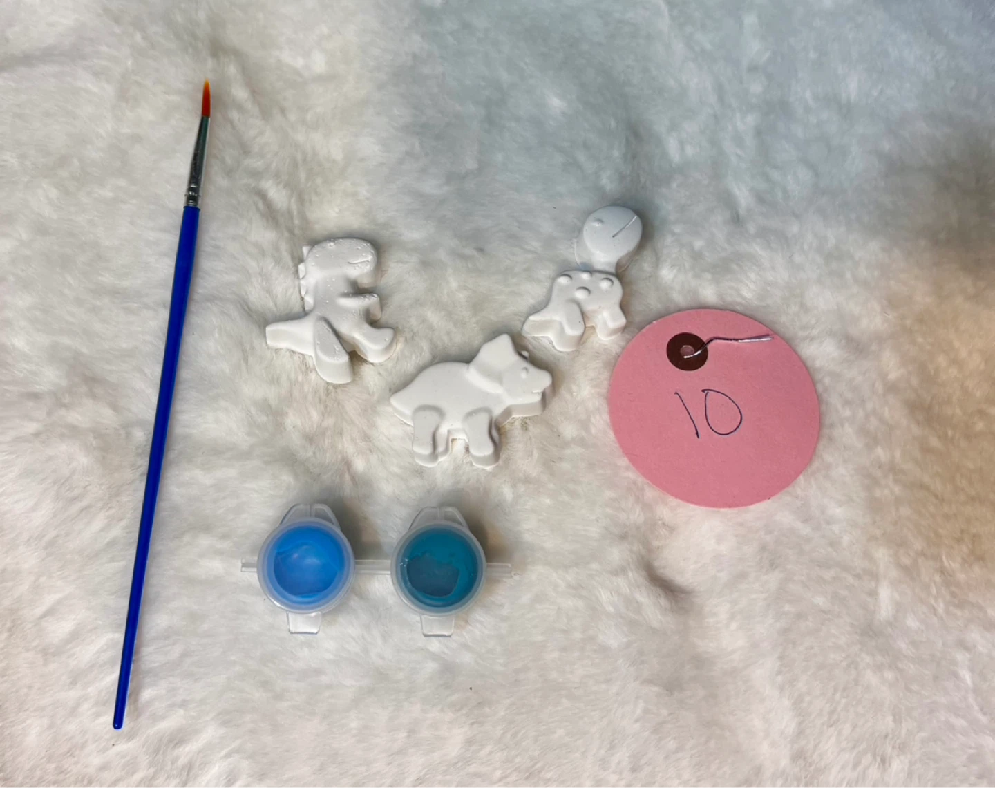Paint Your Own Dinosaur Figurines Craft Kit - photo 4