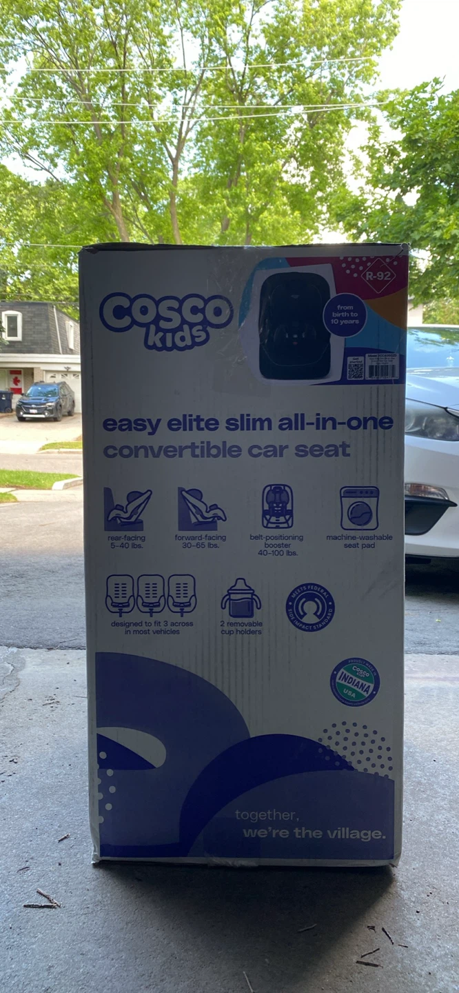 Cosco Kids Easy Elite Slim All-in-One Convertible Car Seat