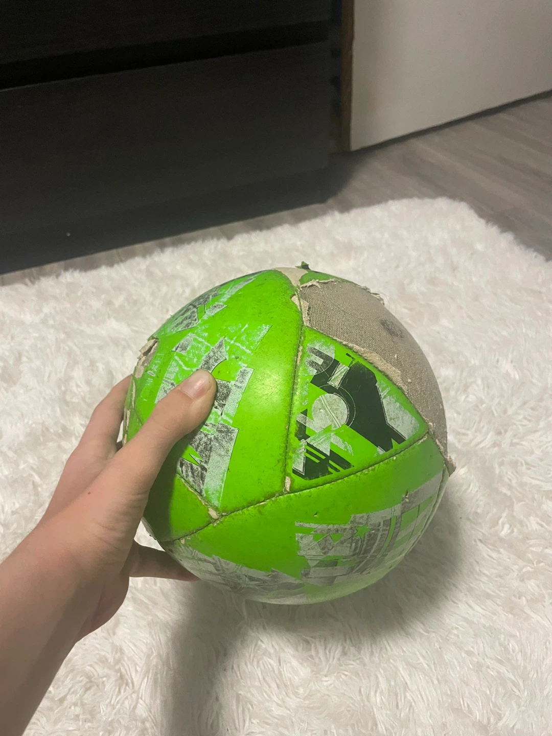Green Soccer Ball - photo 2