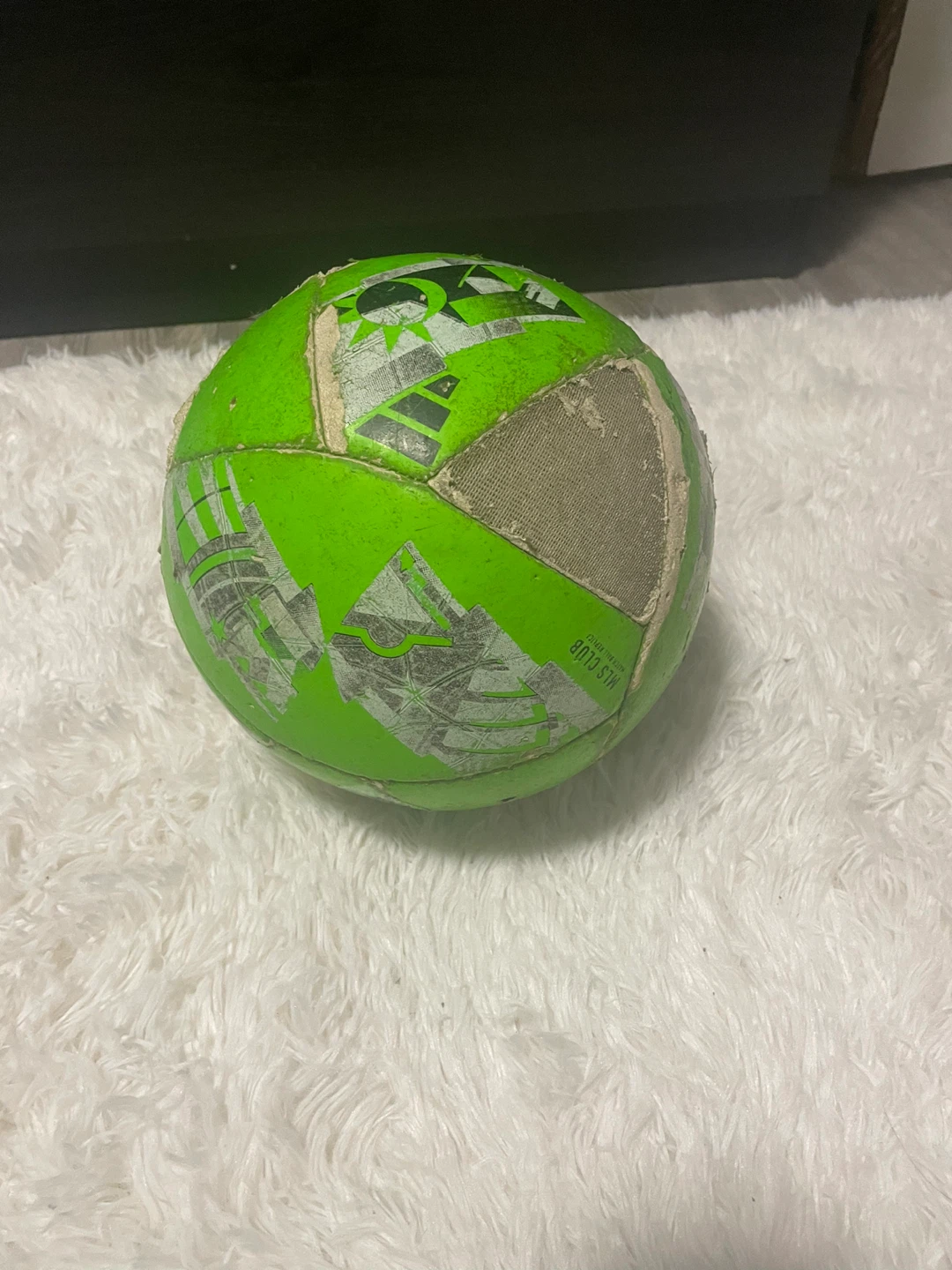 Green Soccer Ball