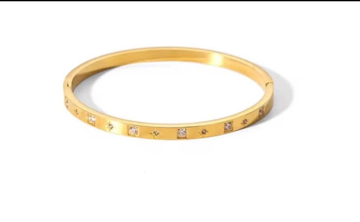 10k Gold Plated Bangle