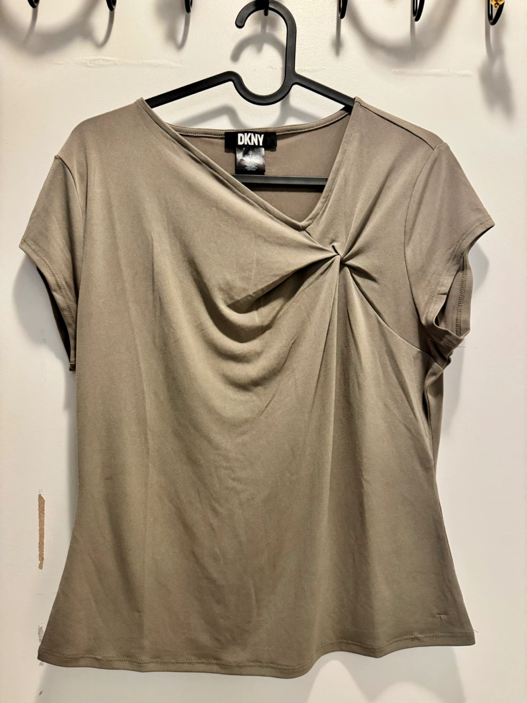 DKNY Twisted Detail Top