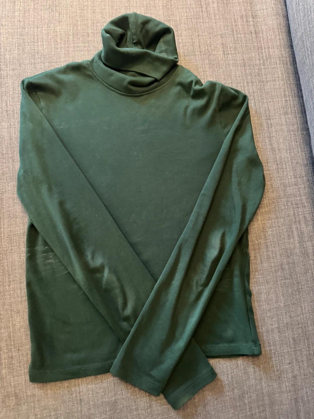 ZARA Green Turtleneck Long Sleeve Top - photo 2