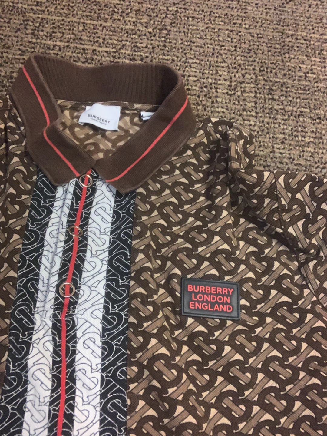 Burberry Monogram Polo Shirt - photo 2