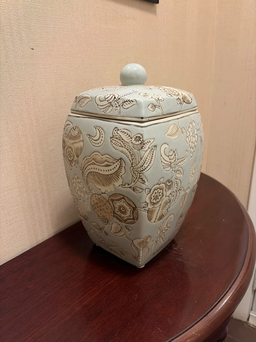 Decorative Lidded Jar
