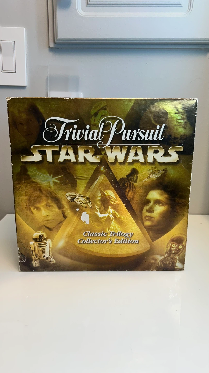 STAR WARS TRIVIAL PURSUIT CLASSIC TRIOLOGY COLLECTOR’S EDITION
