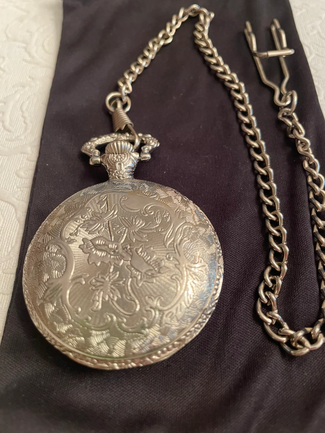 Pocket Watch with Chain - photo 3