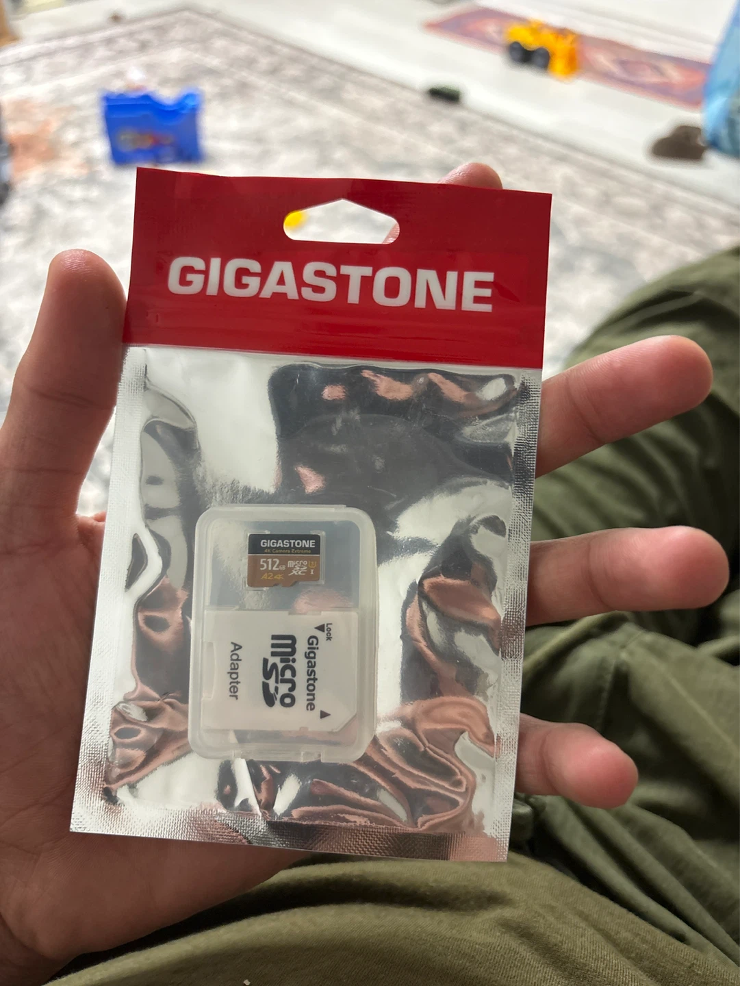 Gigastone 512GB Micro SD Card with Adapter