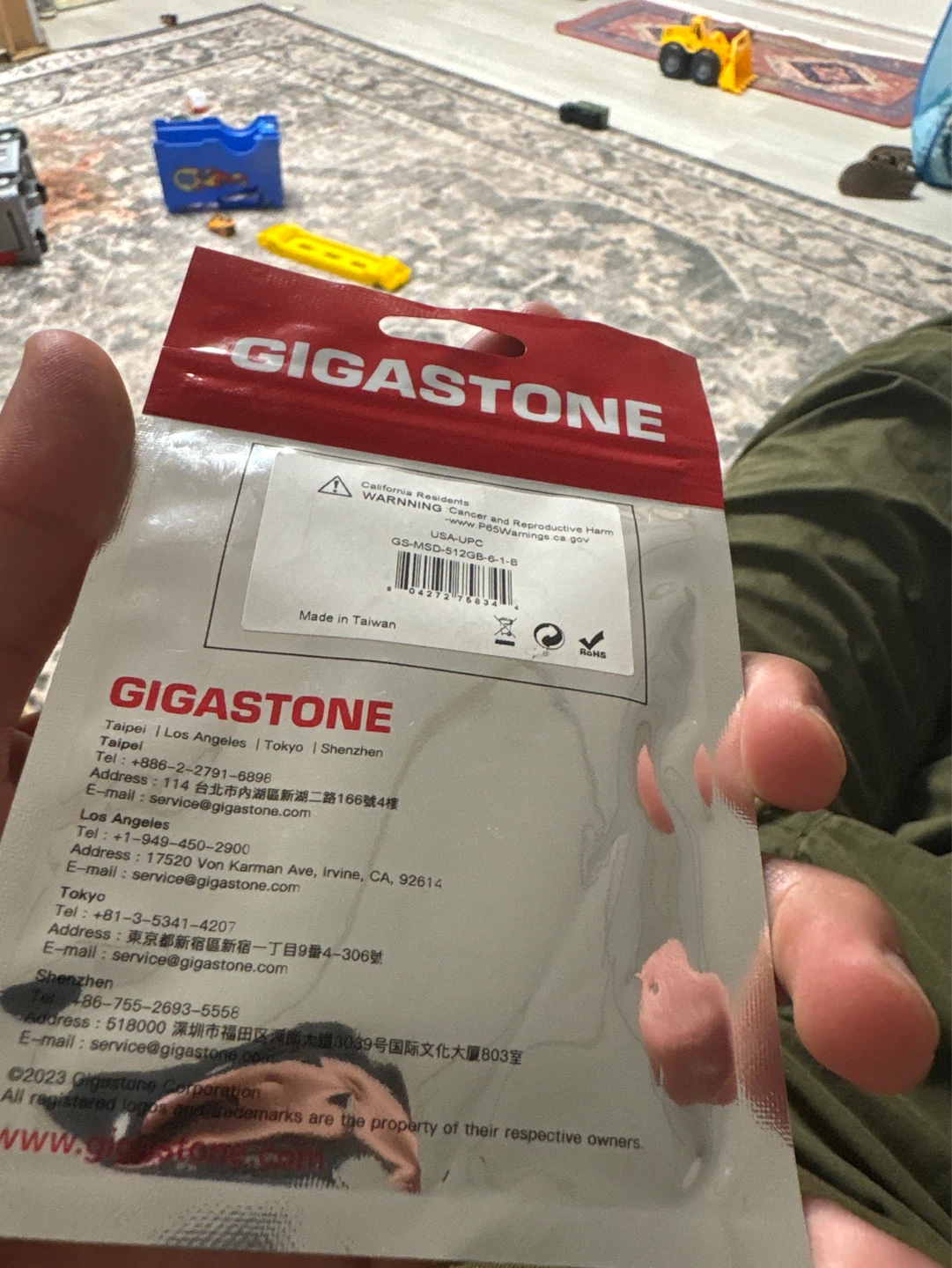 Gigastone 512GB Micro SD Card with Adapter - photo 2