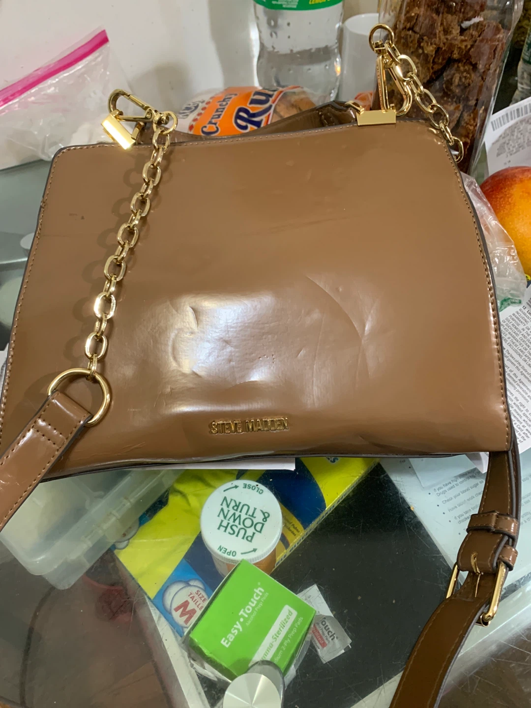 Steve Madden Brown Shoulder Bag