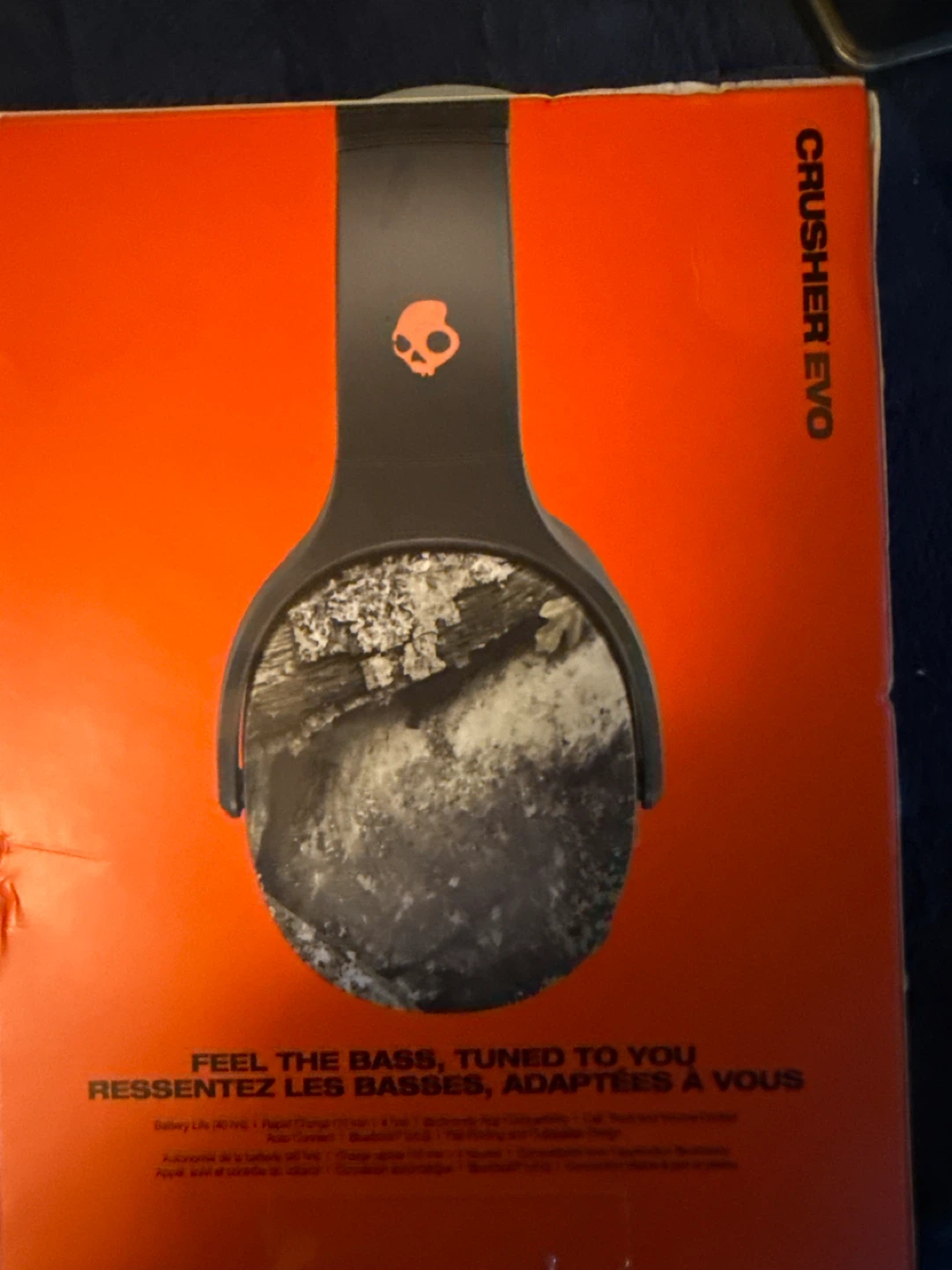 Skullcandy Crusher Evo "Realtree APX Black/Orange" edition - photo 2