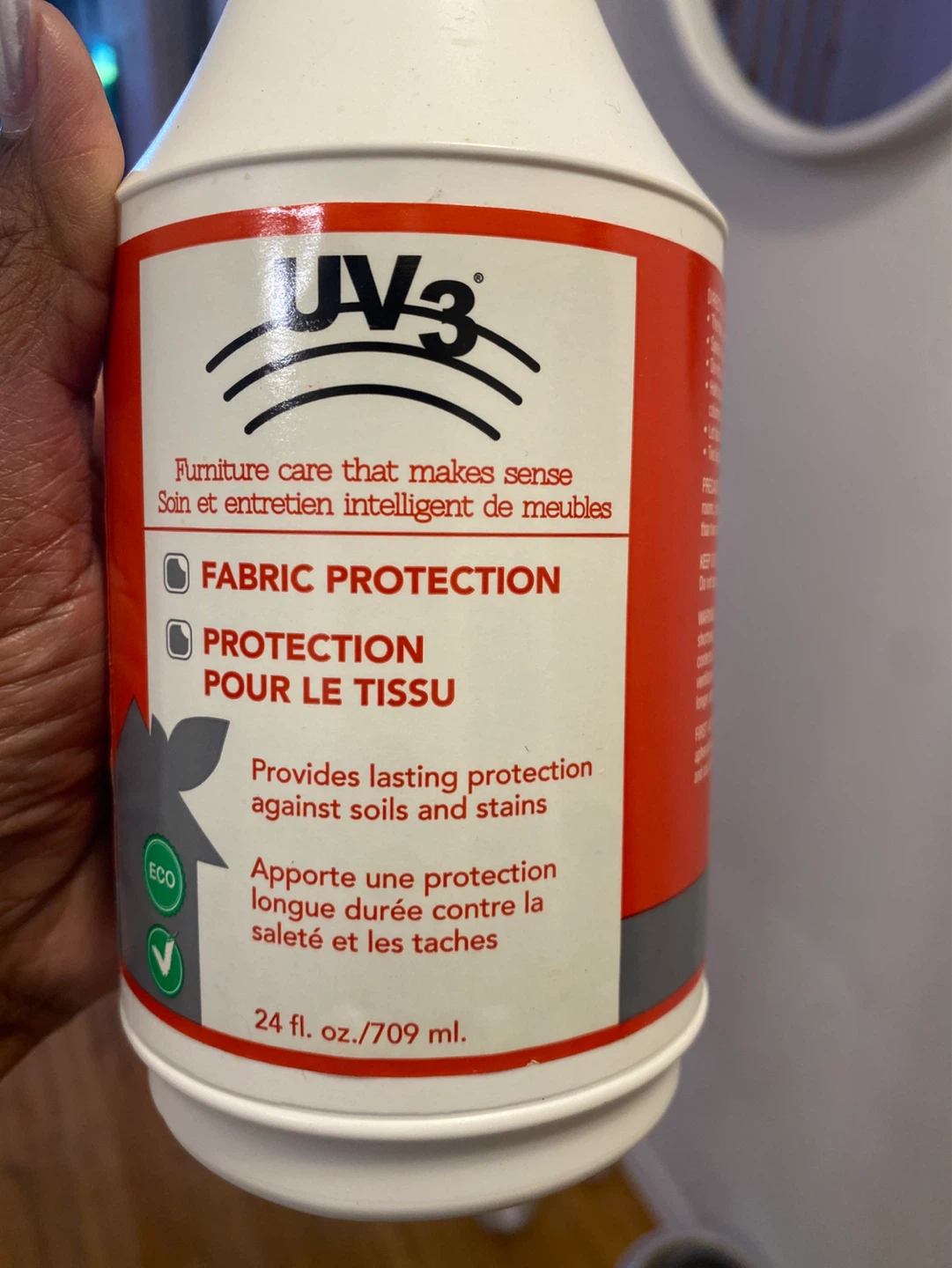 UV-3 Spot Remover, Fabric Protection, Leather Cleaner