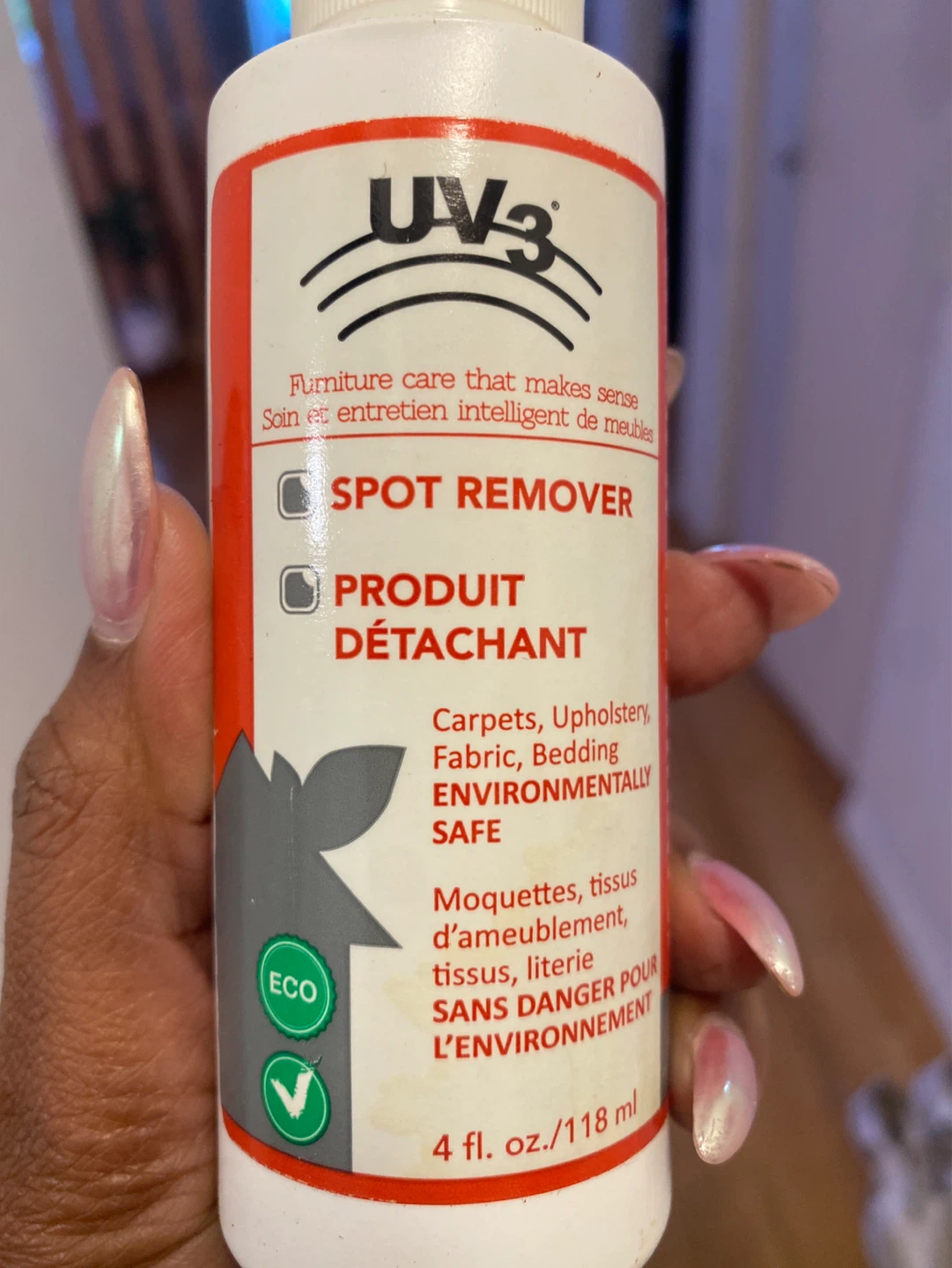 UV-3 Spot Remover, Fabric Protection, Leather Cleaner - photo 3