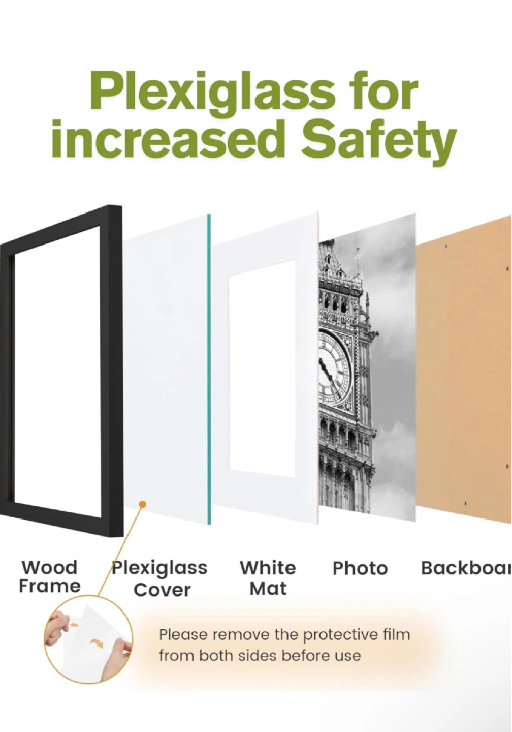 Moods & Care Wood Picture Frame - photo 5