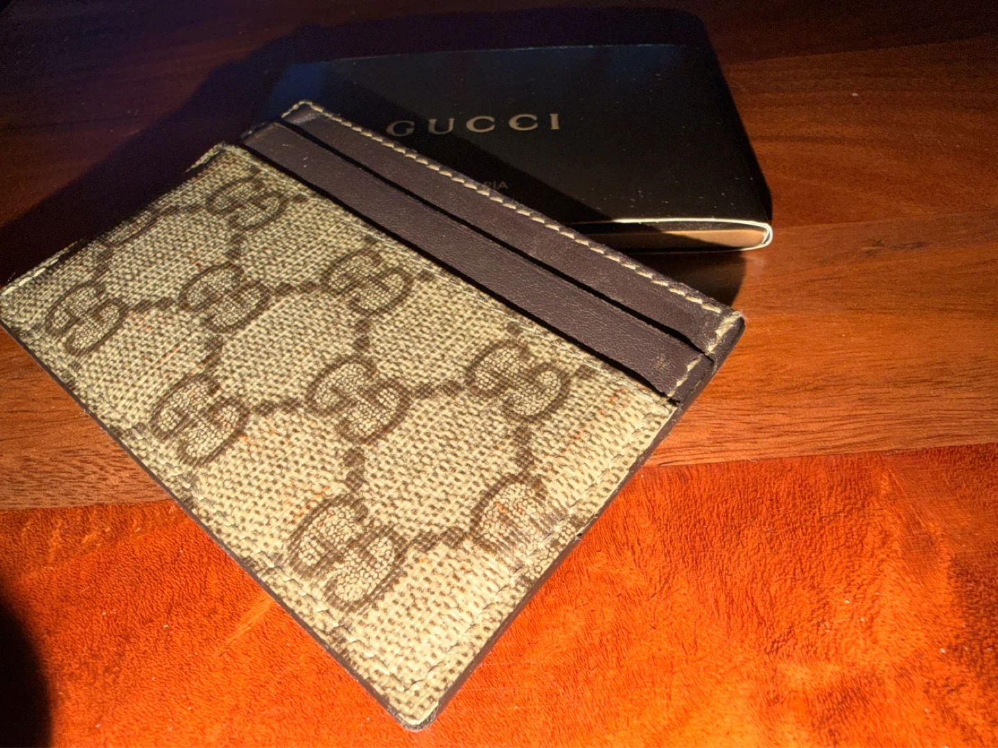 Gucci GG Supreme Canvas Card Holder - photo 2